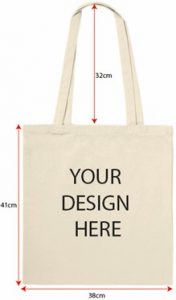 Hand Screen-Printed Tote Bag